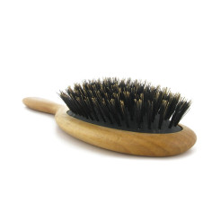 Brosse cheveux bois et sanglier