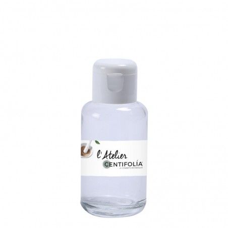 Flacon verre avec capsule 50ml
