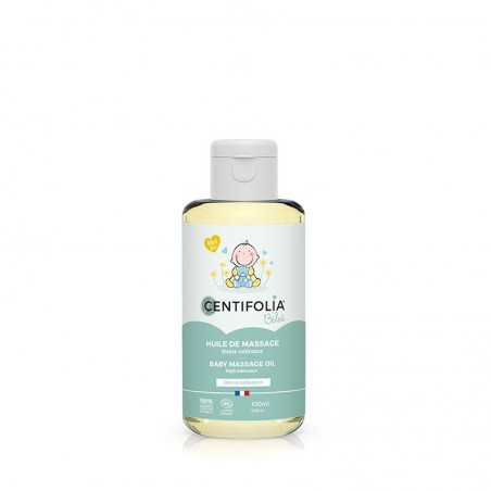Huile de massage bébé