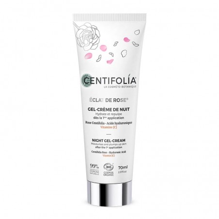 Gel-crème de nuit Eclat de Rose