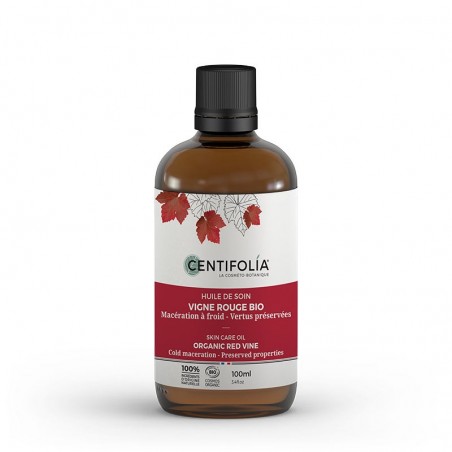 Huile de soin Vigne rouge bio