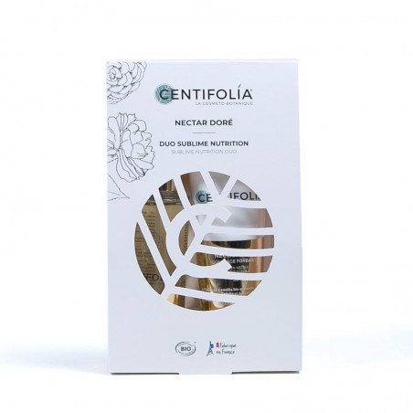 Pack duo Nectar Doré - Gommage corps et Huile sèche