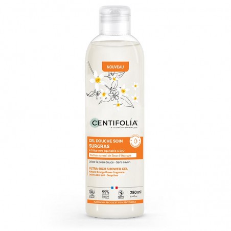 Gel douche soin surgras Fleur d'oranger 250ml
