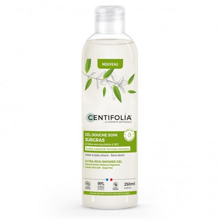 Gel douche soin surgras Verveine citronnée 250ml