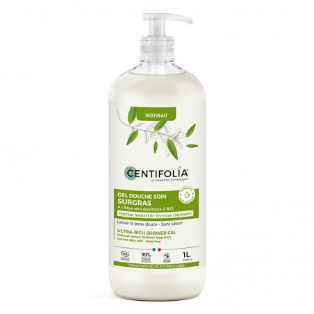 Gel douche soin surgras Verveine citronnée 1L