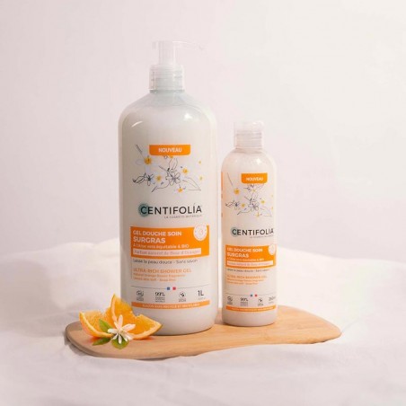 Gel douche soin surgras Fleur d'oranger