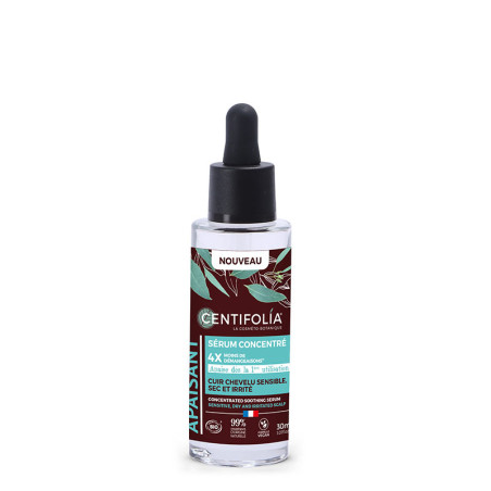Sérum concentré apaisant 30ml pour cuir chevelu sensible