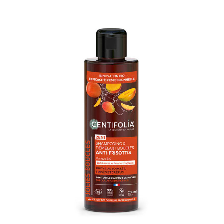 Shampooing & démêlant boucles Anti-frisottis 2en1 200ml