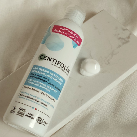 Lait dermo-nettoyant démaquillant neutre