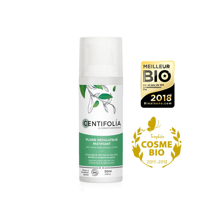 Fluide régulateur matifiant CENTIFOLIA