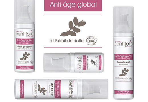 Gamme soin anti-âge global Bio