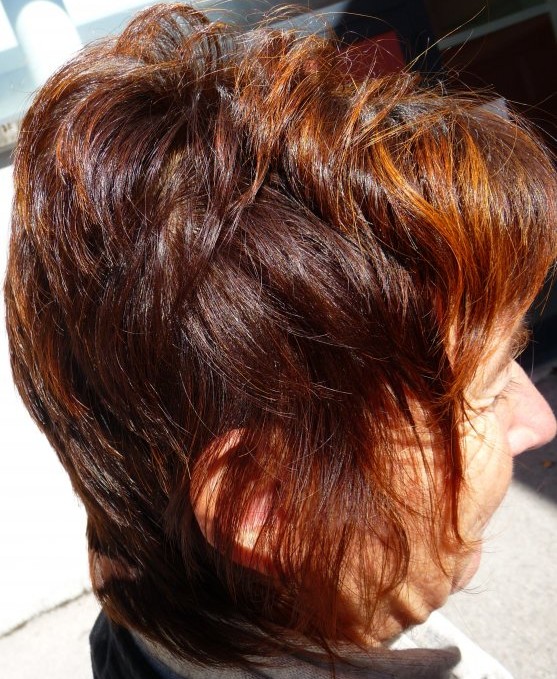 auburn méché flamboyant