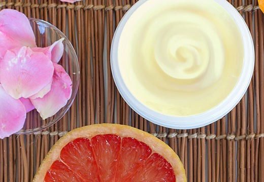 Recette DIY : Crème raffermissante corps au pamplemousse